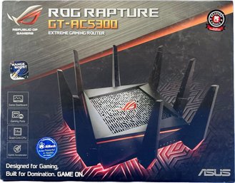 New! Asus ROG Rapture GT - AC5300 Extreme Gaming Router