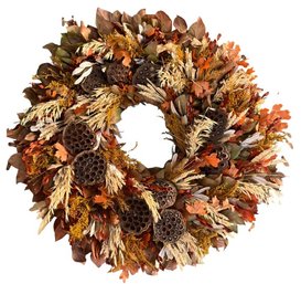 Thanksgiving Wreath - 30 Inch Diameter