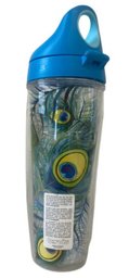 New!  Tervis Water Bottle - Peacock Feather Design