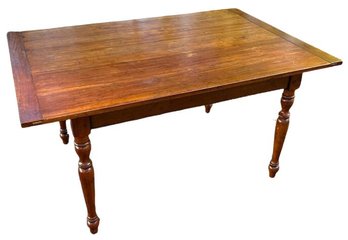 Harvest Farm Table -5 Ft With No Leaves - Extends To Nearly 8 Ft
