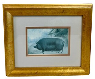 Framed Print - Father Pig - Double Matted
