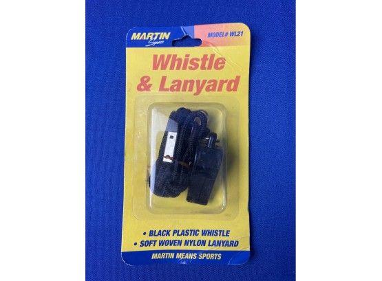 Whistle & Lanyard - New