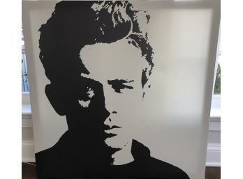 James Dean Abstract Print - Signed 'IKEA'