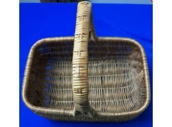 Vintage Wicker Woven Basket