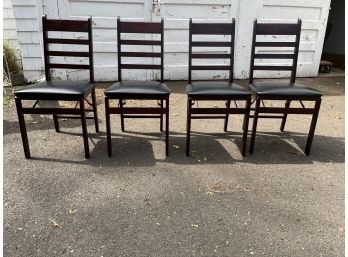 Four Folding Chairs