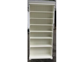 IKEA Full Size Bookcase With Beadboard Backing - One Of A Pair
