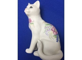 Lenox 'A Day In The Garden' Porcelain Cat - With Original Box & Paperwork