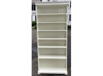 IKEA Full Size Bookcase With Beadboard Backing - One Of A Pair