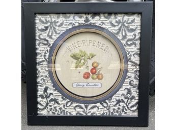 Vine Ripened Cherry Tomatoes- Framed Print