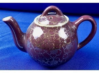 Vintage Porcelain Teapot Signed 'Hall - U.S.A.'