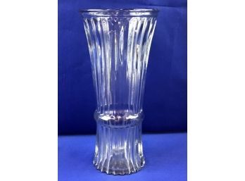 Rippled Glass Vase