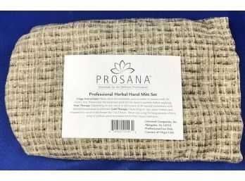 Prosana Fabric Herbal Hand Mitt - New In Wrapping