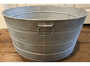 Large Galvanized Steel Tub - Great For Chilling Bottles & Cans