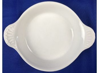 Small White Baking Dish - Signed - 'USA - DC 433'