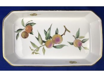 Evesham Open Serving Piece  - Signed 'Evesham By Royal Worcester - Made In England'