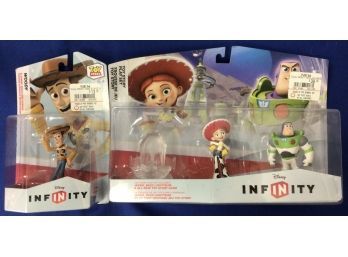 Two Toy Story Figures - New - Never Used - Price Tags Remain Attached