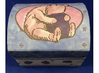 Winnie The Pooh Jewelry Box With Contents