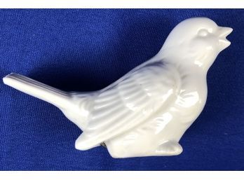 Vintage Otagiri Glazed Ceramic Bird Figurine - Signed 'OMC - Japan'