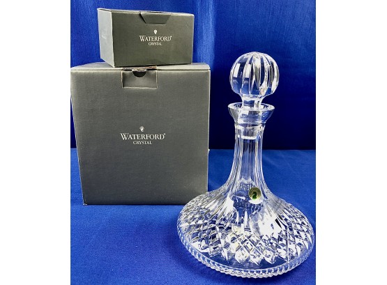 Waterford Ship's Decanter In Original Box
