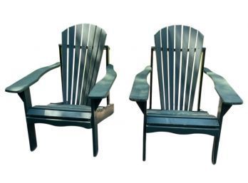 Pair Of Adirondack Chairs