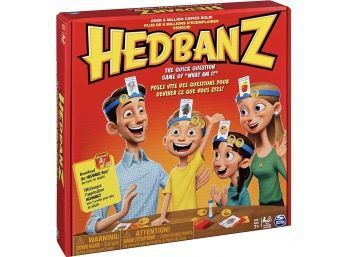 New Spin Master Games Hedbanz - Quick Question Family Guessing Game For Kids And Adults