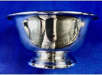Vintage Silverplate Revere Bowl - Signed 'Poole Silver'