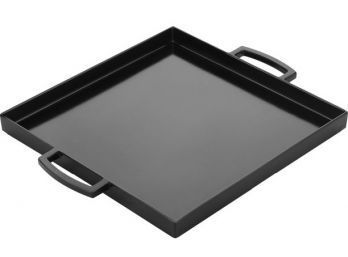 Black Square Zak Tray - Stackable Plastic Tray With Handles - Matches White Tray In This Sale