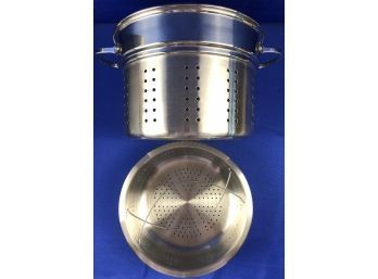 Two Stainless Steel Strainers With Original Box