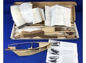 Vintage Wooden Toy Boat Kit - 'Buzzard's Bay Boy's Boat'