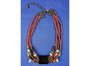 Beaded Necklace - Signed 'Chico's'