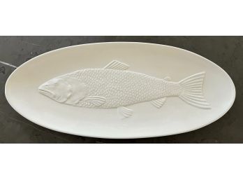 WILLIAMS SONOMA Large Oval Fish Platter Made In Italy