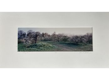 Original Signed Photo By Frederick Charles From 'The Four Seasons - A Year In The Life Of An Orchard'