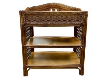 Wicker Bar Or Changing Table