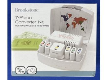 Brookstone 7-Piece Converter Kit - Brand New - Still In Box - Never Used