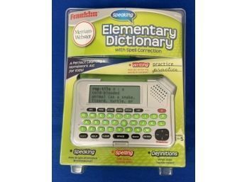 NEW! Electronic Elementary Dictionary