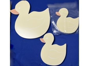 3 Wooden Duck Wall Decorations