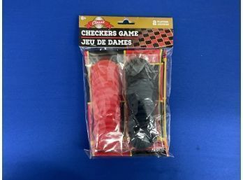 Checkers Game - New In Bag