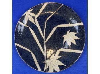 American Studio Art Pottery Plate - Signed 'Kaleidoscope Pottery'
