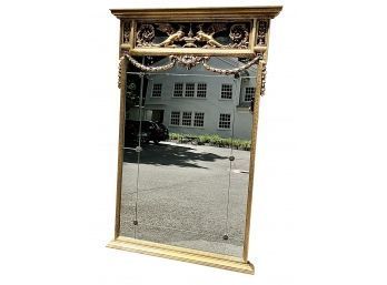 LaBarge Gilt  Neoclassical Mirror - Made In Italy - Signed 'LaBarge - Made In Italy'