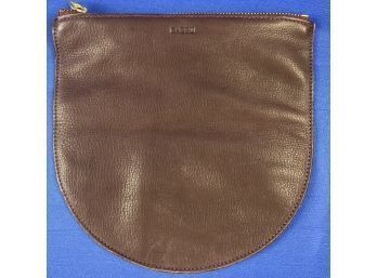 Leather Folding Clutch - Signed 'Baggu'