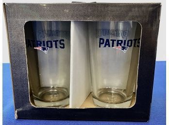 NEW NFL Brand Glacier Pint Glass - New England Patriots