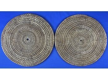 Pair Of Woven Trivets