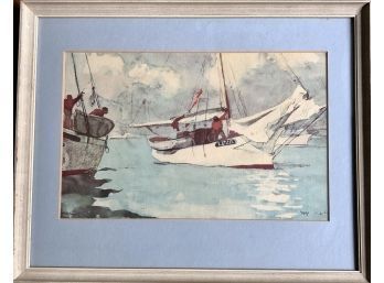 Vintage Framed Winslow Homer Print (3 Of 3)