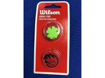 Wilson Tennis Racquet Shock Absorbers - New - Still In Packaging - Shamrock & Flame Images