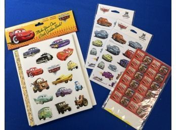 Cars- Make Your Own Golden Book & Stickers