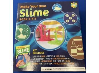 Make Your Own Slime. Book And Kit