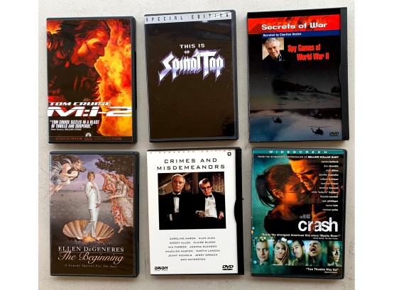 Assorted DVDs: Great Movies For Adults