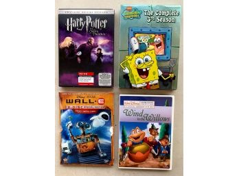 Four Assorted DVDs: For Kids