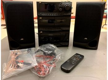 JVC Stereo Receiver And Speakers