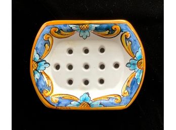 Italian Ceramic Soapdish